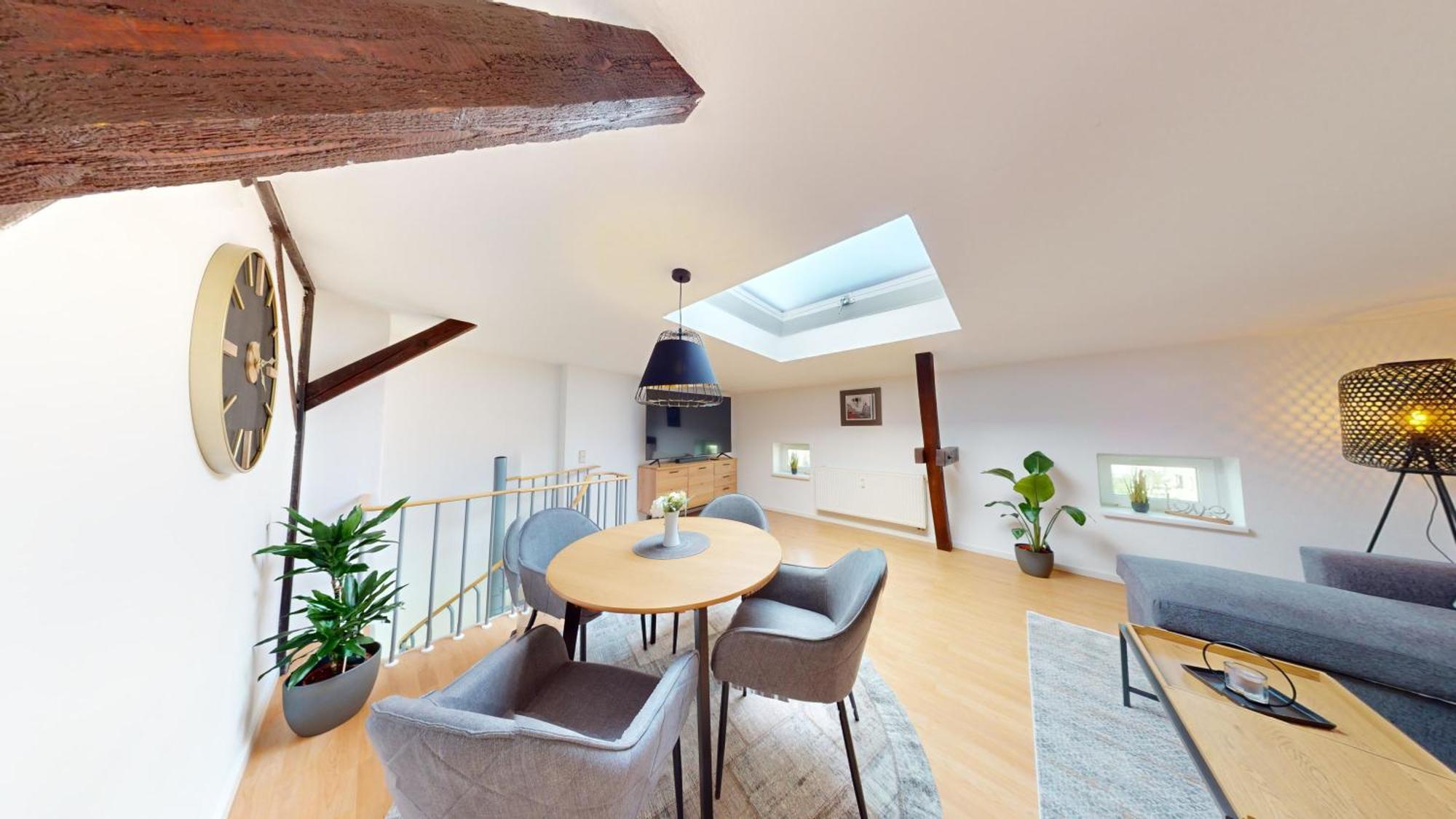 Sweethome - Luxus Apartment Auf 2 Etagen Magdeburk Exteriér fotografie